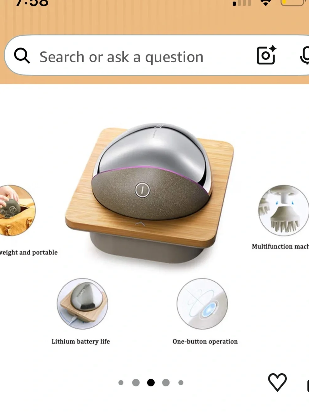Breo hair massager